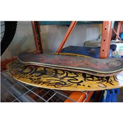 SKIM BOARD AND SKATEBOARD DECKS