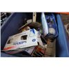 Image 2 : BLUE TOTE OF LIGHT BULBS ETC