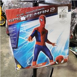 NEW ADULT DELUXE SPIDERMAN COSTUME FITS UP TO 44 JACKET SIZE RETAIL $79.99