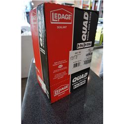 BOX OF LEPAGE, WINDOW, DOOR, AND SIDING SEALANT