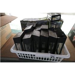 LOT OF SOLAR LED ACCENT LIGHTS