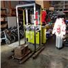 Image 1 : 1990'S CROWN ELECTRIC ORDER PICKER FORKLIFT, WITH CHARGER, WORKING CONDITION, BATTERIES REPLACED