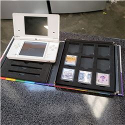 NINTENDO DS WITH 4 GAMES