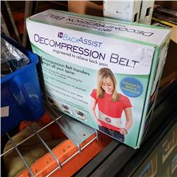 BACK ASSIST DECOMPRESSION BELT