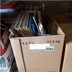 2 BOXES OF RECORDS