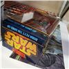 Image 2 : LEGO STARWARS BATTLE ON SARIF, MISSING FIGURES, STARWARS PRINTS, AND BOBAFETT TIN WIND UP