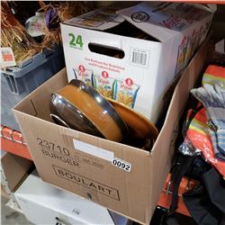 BOX LOT OF CELTIC DINNER WARE