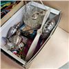 Image 2 : BOX OF STAINLESS WEIGHTED PEPPER SHAKERS, HISTORIC SWIZZLE STICKS
