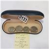 Image 1 : HALF CROWN 1956, 5 KRANER 1960, AND 2 SHILLING COINS 1951/66