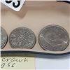 Image 2 : HALF CROWN 1956, 5 KRANER 1960, AND 2 SHILLING COINS 1951/66
