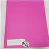 Image 1 : PINK BINDER OF HOCKEY CARD INSERTS VALUE $500 PLUS