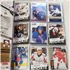 Image 9 : BLUE BINDER OF NHL CARDS ROOKIE CARDS $400 PLUS