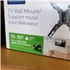 Image 2 : NEW OVERSTOCK INSIGNIA FULL MOTION TV WALL MOUNT 13-32 INCH 33 LB CAPACITY