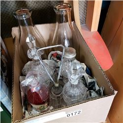 CRYSTAL CONDIMENT CADDY