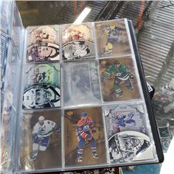 BINDER OF TIM HORTONS HOCKEY CARDS