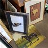 Image 1 : LOT OF HORSE PICTURES AND PAINTINGS