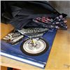 Image 2 : HARLEY DAVIDSON HARDCOVER BOOK AND BANDANAS