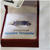 Image 2 : STERLING TANZENITE RING