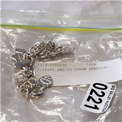 TIFFANY AND CO CHARM BRACELET