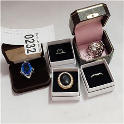 5 DINNER RINGS