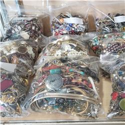 3 LARGE BAGS OF JEWELLERY