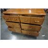 Image 2 : MAPLE 6 DRAWER DRESSER