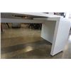 Image 2 : WHITE L DESK AND OFFICE CHAIR