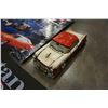 Image 3 : TIN CAR SIGNS, PAPER MACHE CAR, AND CARDBOARD ADVERT