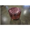 Image 2 : SEQUIN FOOT STOOL