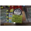 Image 1 : 1985 THE AMERICAN PROSPECTOR ONE TROY OUNCE .999 SILVER COIN