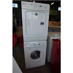 MAYTAG STACKING WASHER AND DRYER TESTED AND WORKING GUARANTEED