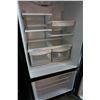 Image 3 : BLACK GE TRUE COOL FRIDGE WITH BOTTOM FREEZER TESTED AND WORKING GUARANTEED
