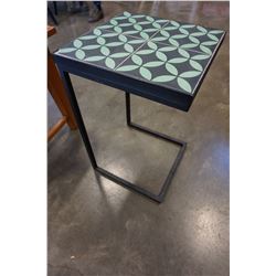 METAL TILE TOP ENDTABLE