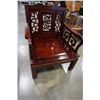 Image 1 : SOLID ROSEWOOD HAND CARVED CHAIR