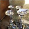 Image 1 : 4 BRASS GOBLETS