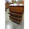 Image 3 : DROP FRONT 3 DRAWER DESK