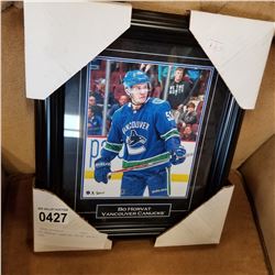 BO HORVAT CANUCKS PRINT RETAIL $40