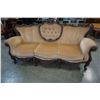 Image 1 : HIGHLY CARVED ANTIQUE SETTEE FRENCH PRVINCIAL