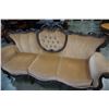 Image 3 : HIGHLY CARVED ANTIQUE SETTEE FRENCH PRVINCIAL