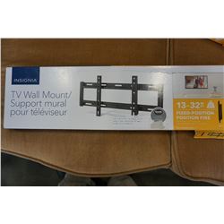 NEW OVERSTOCK INSIGNIA 13-32 INCH FIXED POSITION TV WALL MOUNT 40LB CAPACITY