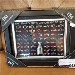 STANLEY CUP CHAMPIONS 1917-67 PRINT RETAIL $40