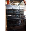 Image 1 : PIONEER RECEIVER, ELECTROHOME VCR, SHARP LCD TV CONTROL AND TECHNICS CASSETTE DECK