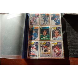 BINDER OF 1983-4 OPEECHEE HOCKEY CARDS, MINT