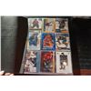 Image 1 : BINDER OF HOCKEY INSERT AND STAR PLAYER CARDS, NUMBERED CARD /25 AND UP BOOK VALUE $6-700