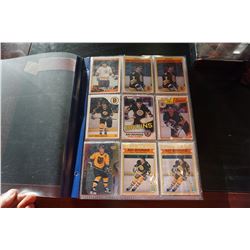 BIDNER OF RAY BOURQUE NHL HOCKEY CARDS, 1981-2 AND NEWER