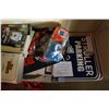 Image 2 : BAG OF SPORTS COLLECTABLES, NFL AND HOCKEY