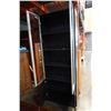Image 2 : BLACK MODERN IKEA CABINET W/ 2 GLASS DOORS