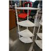 Image 3 : 2 WHITE CORNER SHELFS