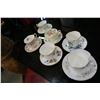 Image 2 : 6 CHINA CUPS AND SAUCERS - PARAGON, ROYAL ALBERT, AND QUEEN ANNE