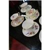Image 3 : 6 CHINA CUPS AND SAUCERS - PARAGON, ROYAL ALBERT, AND QUEEN ANNE
